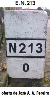 E.N. 213 - Chaves - Vilarandelo - Valpaos
 - Mirandela - Cacho - Vila Flor (prox.)